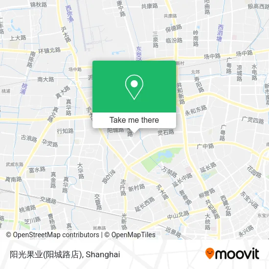 阳光果业(阳城路店) map