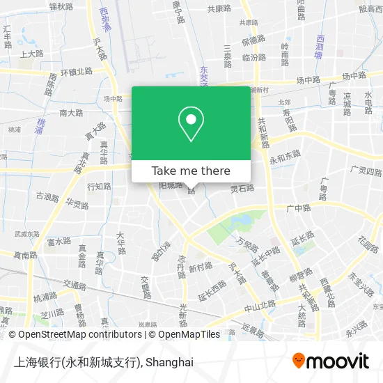 上海银行(永和新城支行) map