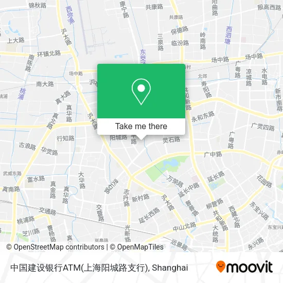 中国建设银行ATM(上海阳城路支行) map