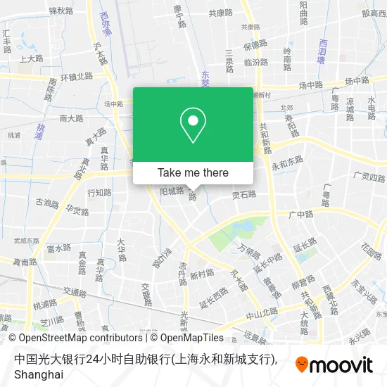 中国光大银行24小时自助银行(上海永和新城支行) map