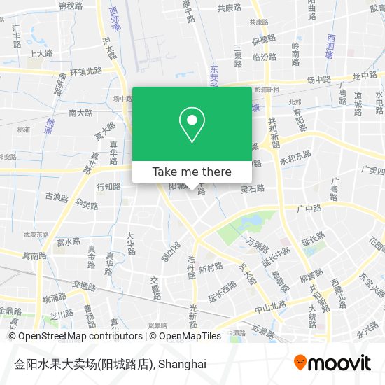 金阳水果大卖场(阳城路店) map