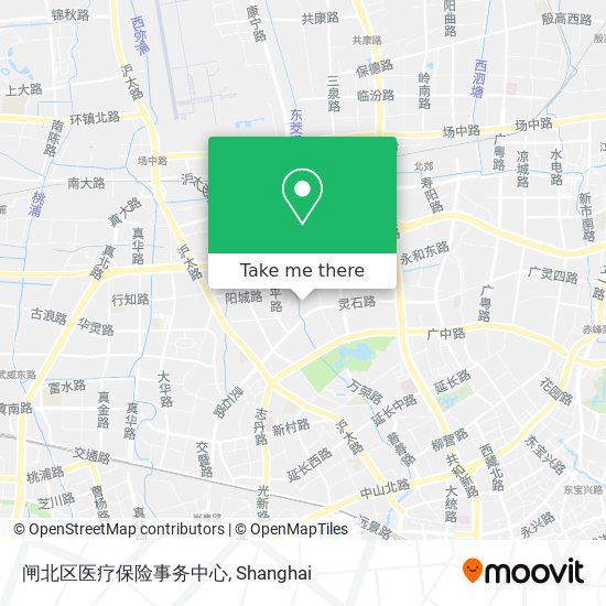闸北区医疗保险事务中心 map