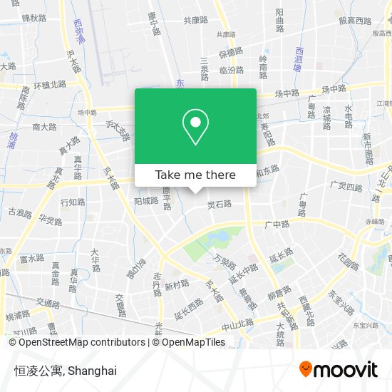恒凌公寓 map