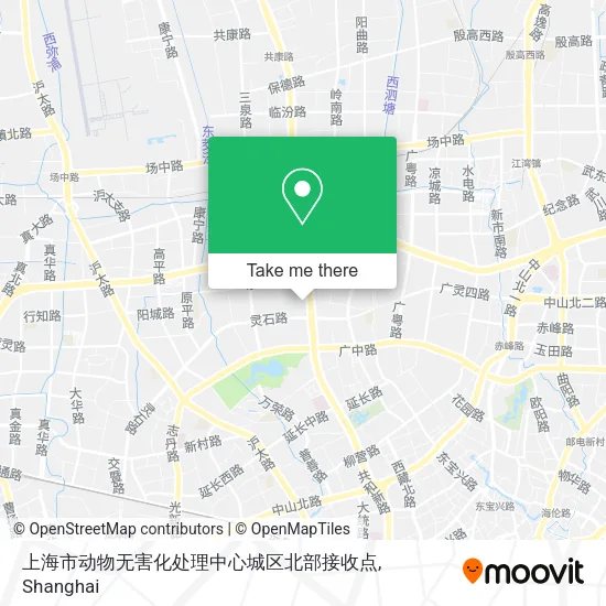 上海市动物无害化处理中心城区北部接收点 map