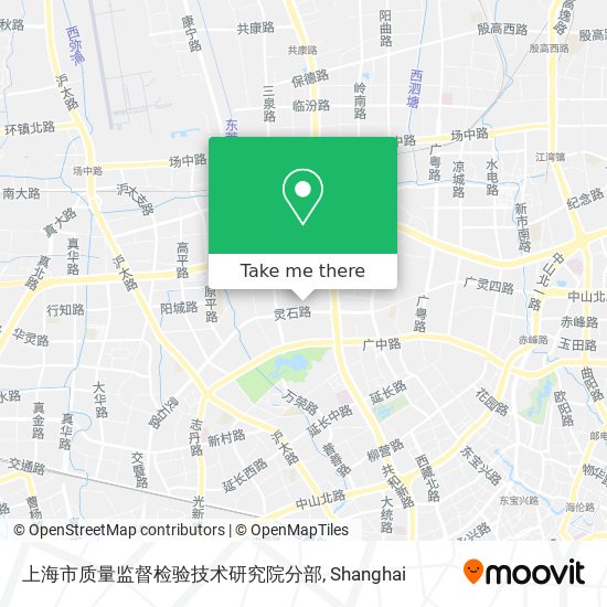 上海市质量监督检验技术研究院分部 map