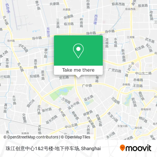 珠江创意中心1&2号楼-地下停车场 map