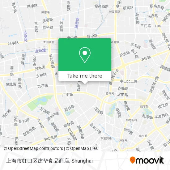 上海市虹口区建华食品商店 map