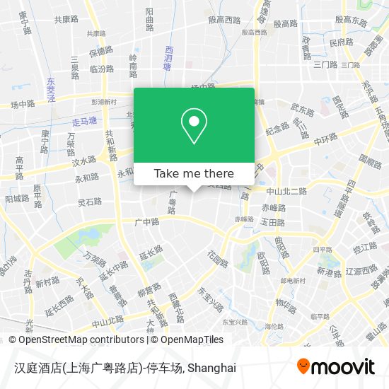 汉庭酒店(上海广粤路店)-停车场 map