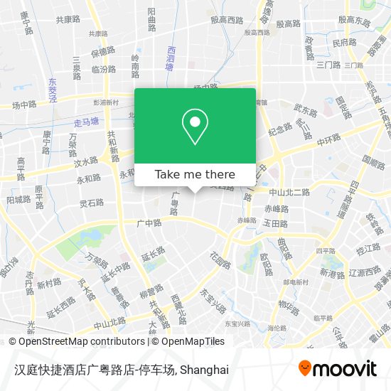 汉庭快捷酒店广粤路店-停车场 map