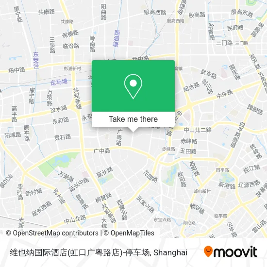 维也纳国际酒店(虹口广粤路店)-停车场 map