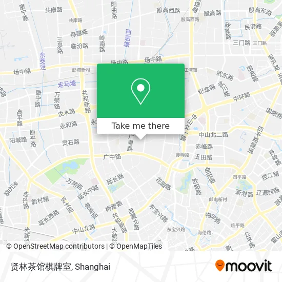 贤林茶馆棋牌室 map