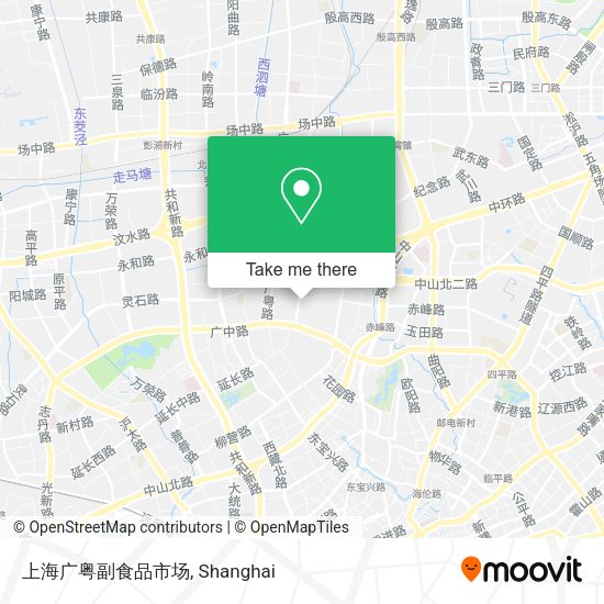上海广粤副食品市场 map