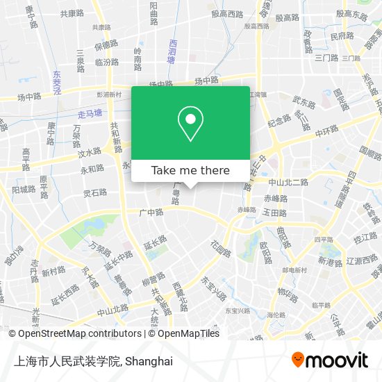 上海市人民武装学院 map