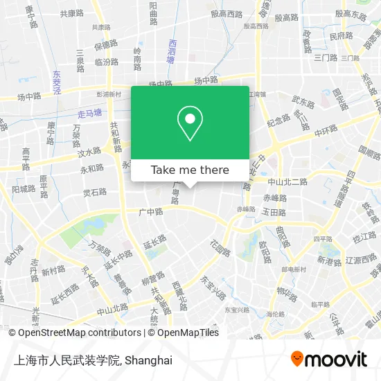 上海市人民武装学院 map