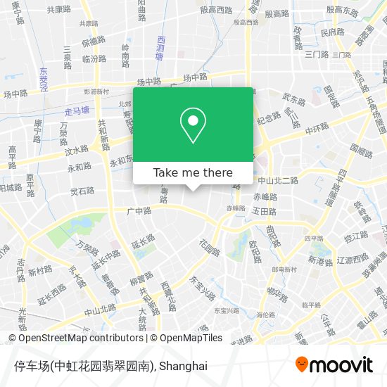 停车场(中虹花园翡翠园南) map