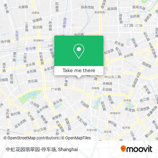 中虹花园翡翠园-停车场 map