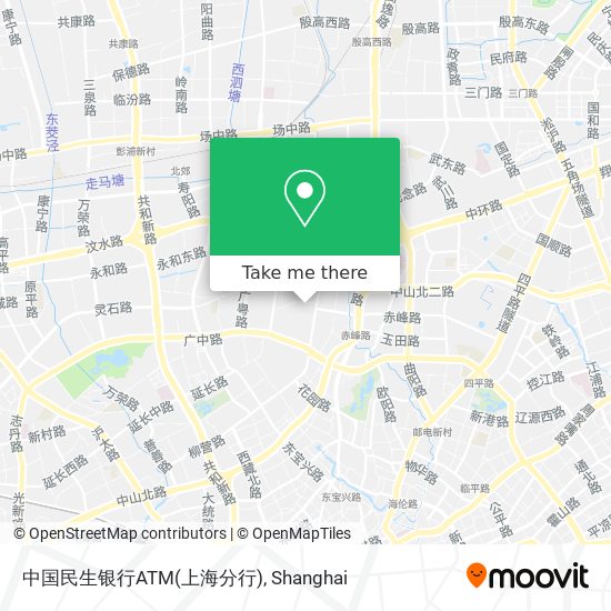 中国民生银行ATM(上海分行) map