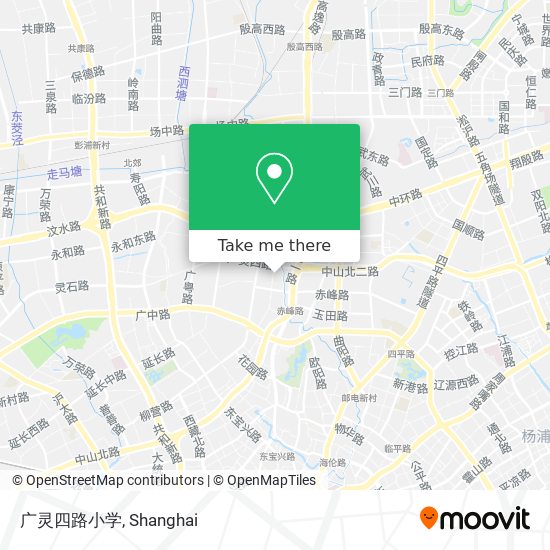 广灵四路小学 map