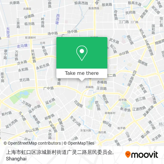 上海市虹口区凉城新村街道广灵二路居民委员会 map