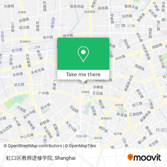 虹口区教师进修学院 map