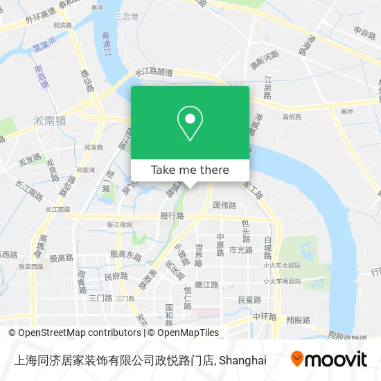 上海同济居家装饰有限公司政悦路门店 map