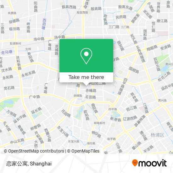 恋家公寓 map
