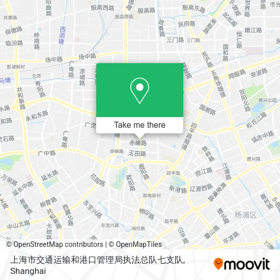 上海市交通运输和港口管理局执法总队七支队 map