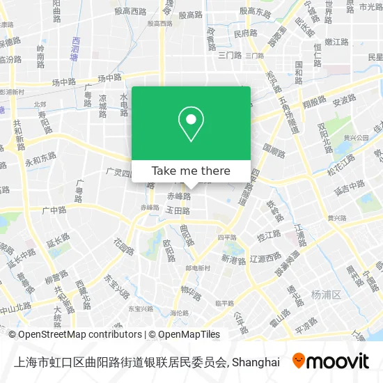 上海市虹口区曲阳路街道银联居民委员会 map