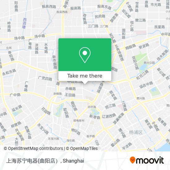 上海苏宁电器 map