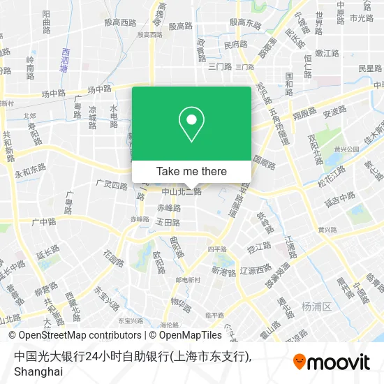 中国光大银行24小时自助银行(上海市东支行) map