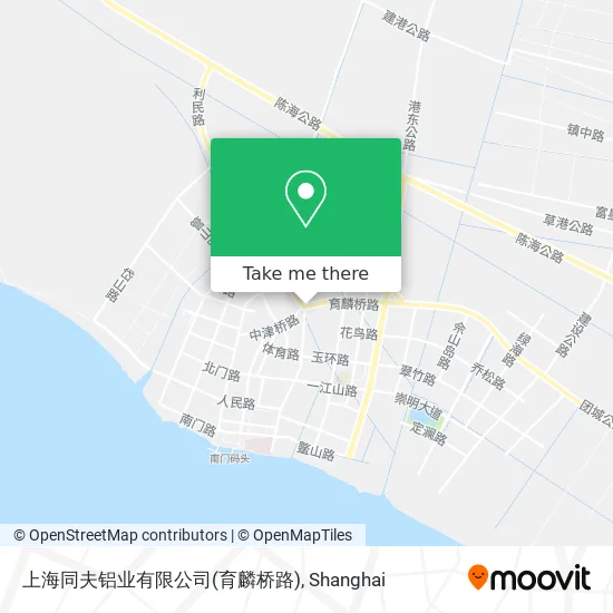 上海同夫铝业有限公司(育麟桥路) map