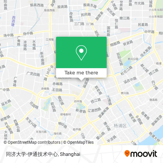 同济大学-伊通技术中心 map