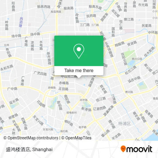 盛鸿楼酒店 map