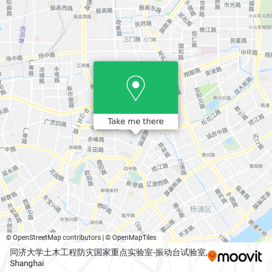 同济大学土木工程防灾国家重点实验室-振动台试验室 map