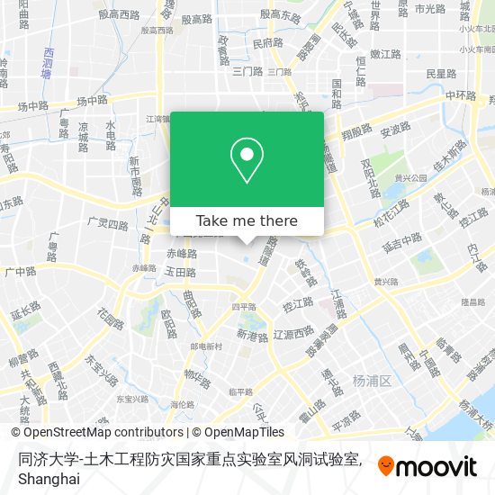 同济大学-土木工程防灾国家重点实验室风洞试验室 map