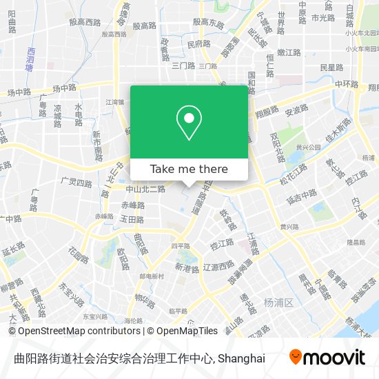 曲阳路街道社会治安综合治理工作中心 map