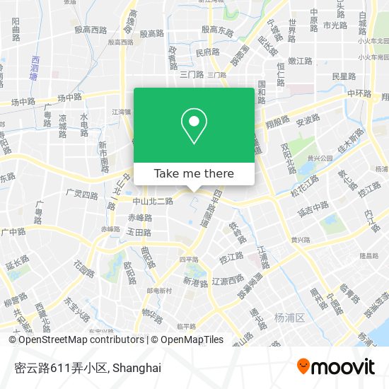 密云路611弄小区 map