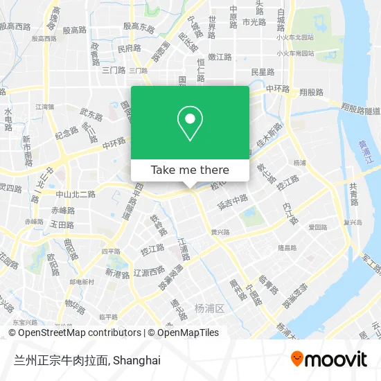 兰州正宗牛肉拉面 map