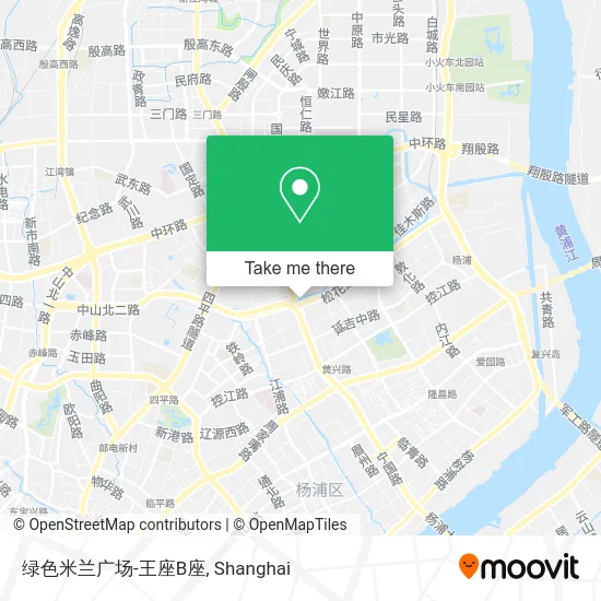 绿色米兰广场-王座B座 map