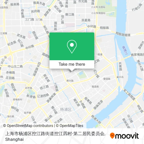 上海市杨浦区控江路街道控江四村-第二居民委员会 map