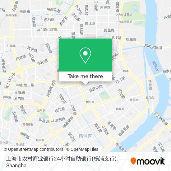 上海市农村商业银行24小时自助银行(杨浦支行) map