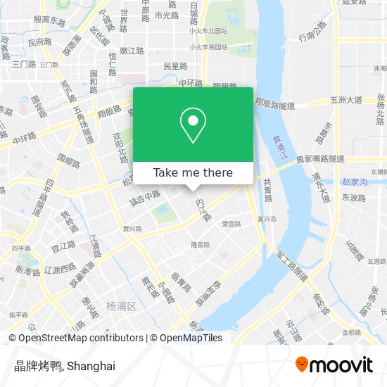 晶牌烤鸭 map