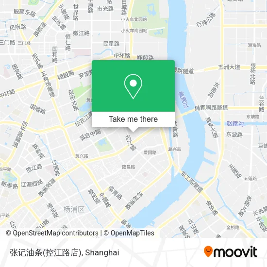 张记油条(控江路店) map