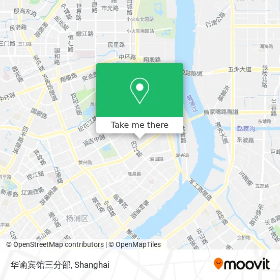华谕宾馆三分部 map