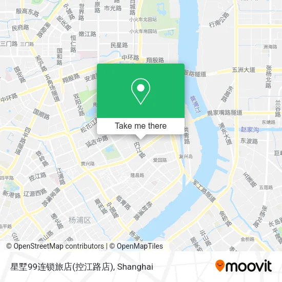 星墅99连锁旅店(控江路店) map