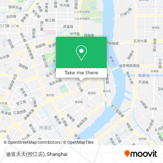 迪亚天天(控江店) map