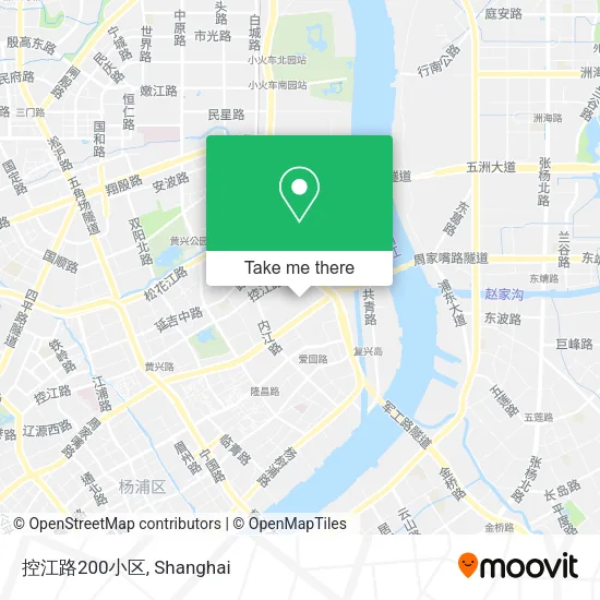 控江路200小区 map