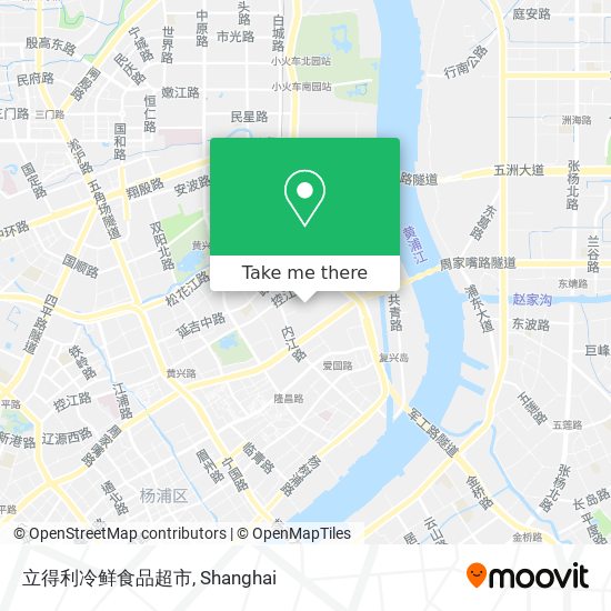立得利冷鲜食品超市 map
