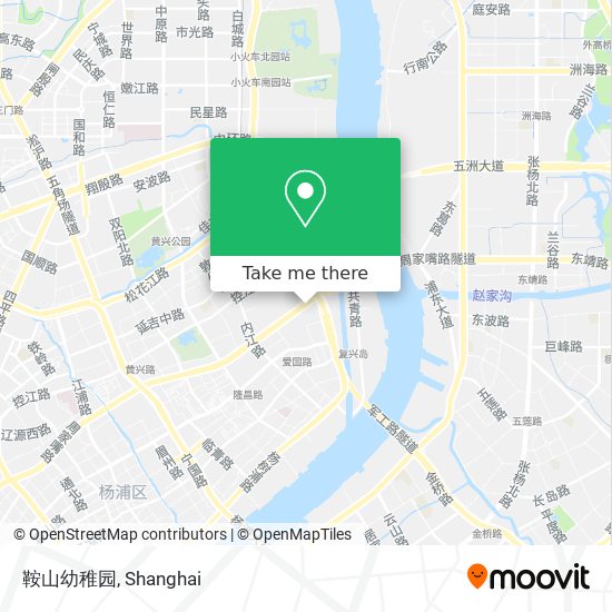 鞍山幼稚园 map