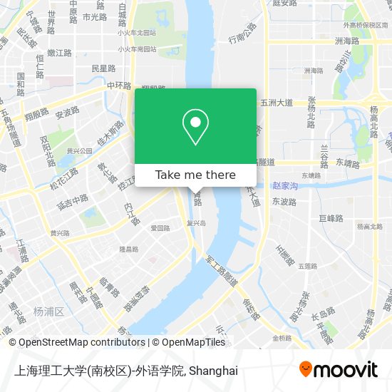 上海理工大学(南校区)-外语学院 map